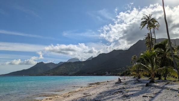 Plage publique de Temae Te'avaro