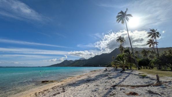 Plage publique de Temae Te'avaro